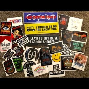 Assholes Live Forever Sticker Pack